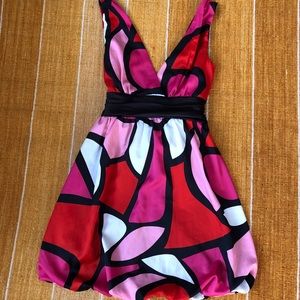 Geometric Mini Dress